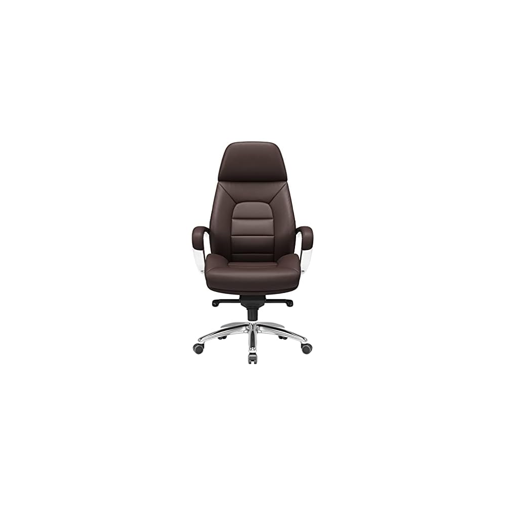 Boss Chair Office Chair Comfortable sedentary Executive Chair Leather Luxury Swivel Chair Home Study Computer Chair Back Chair (Color : A Size : 7171134CM)