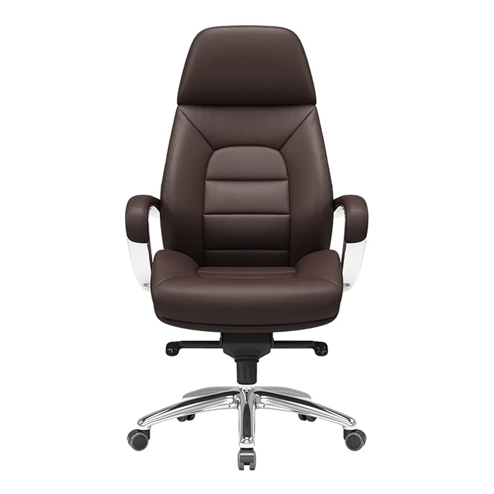 Boss Chair Office Chair Comfortable sedentary Executive Chair Leather Luxury Swivel Chair Home Study Computer Chair Back Chair (Color : A Size : 7171134CM)