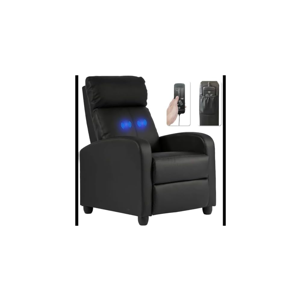 Recliner Chair for Living Room Massage Recliner Sofa Single Sofa Home Theater Seating Reading Chair Reclining